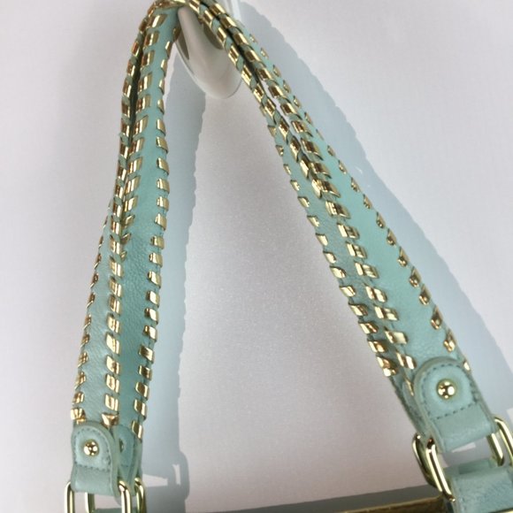 Steve Madden fringe boho chain satchel bag - Picture 5 of 7